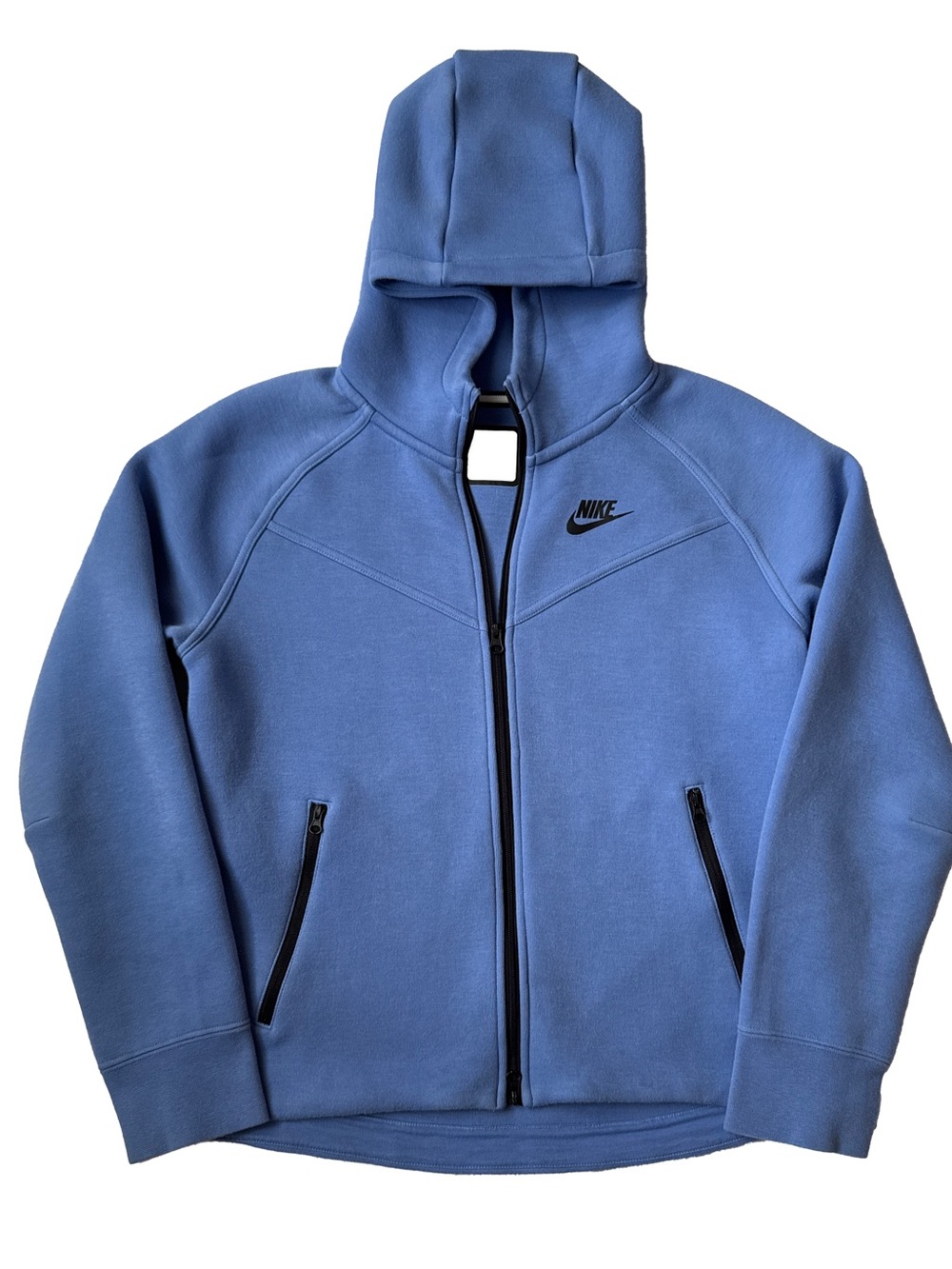 Nike Kids' Sportswear Tech Fleece in Polar Blue Full-Zip Hoodie Size L EU